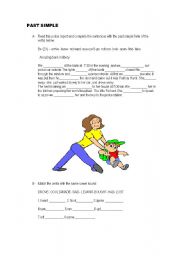 English worksheet: Past simple