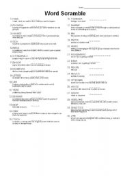 English Worksheet: A new bridge to success 10 unit2  vocabulary crosswords part 1