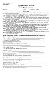 English Worksheet: young love
