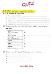 English worksheet: Future ING