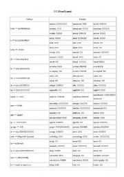 suffix and prefix