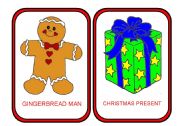 XMAS FLASHCARDS - coloured flashcards 2/2