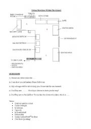 English worksheet: Giving Directions In The Airport