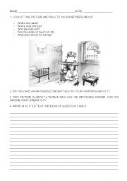 English Worksheet: AN IMPOSSIBLE DREAM