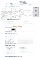 English worksheet: Classroom