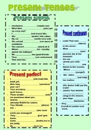 present tenses