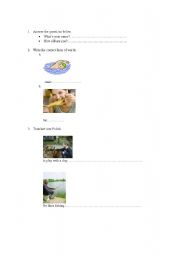 English Worksheet: exercises