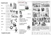 English Worksheet: christmas