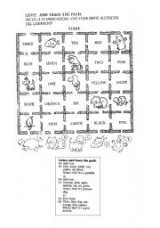 English Worksheet: labyrinth