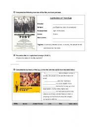 English worksheet: F.I.S.T.