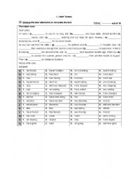 English Worksheet: Revision/Consolidation Grammar exercises