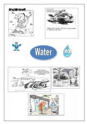 English Worksheet: (Salt)water by Julian Lennon & more