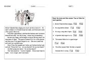 English Worksheet: Bad Singing