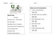 English Worksheet: My Sister