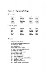 English worksheet: iNTERJECTIONS