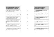 English worksheet: matching exercise modal