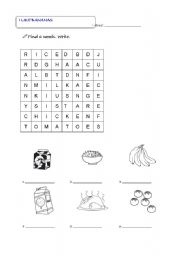 English Worksheet: Wordsearch