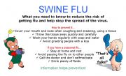 English Worksheet: swine flu