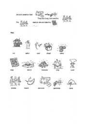 English Worksheet: The story of Treasure Island