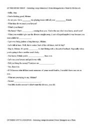English Worksheet: Project on Hitchcocks Strangers on a Train