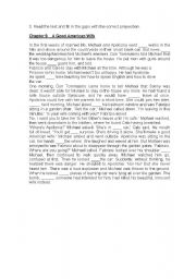 English Worksheet: Reading about The godfather