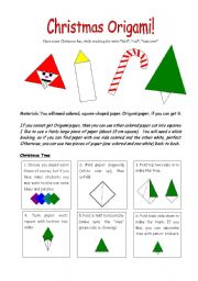 Christmas Origami