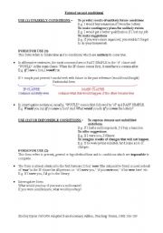 English Worksheet: second conditional introduction