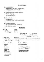 English Worksheet: Verb Tenses