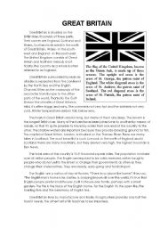 English Worksheet: Great Britain