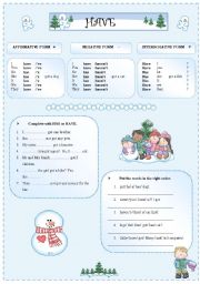 English Worksheet: Have got