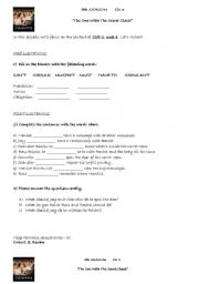English Worksheet: Friends worksheet