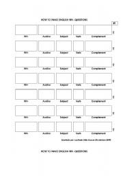 English Worksheet: How to make questions in English?
