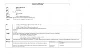 English worksheet: Fruits lesson plan. 