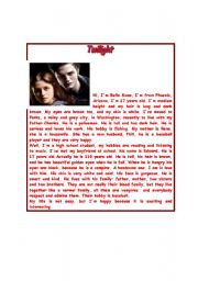 English Worksheet: Twilight