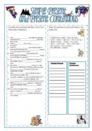 English Worksheet: Simple Present and Present Continuous