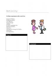 English Worksheet: Requests vs Complaints