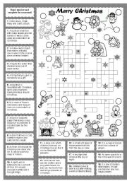 Christmas crossword