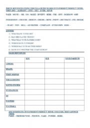 English worksheet: PRESENT PERFECT 