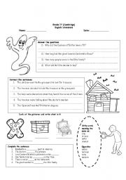 English Worksheet: Canterville 
