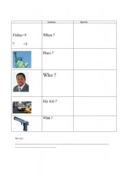 English Worksheet: Murder stories part 2