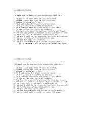 English Worksheet: Conditionals