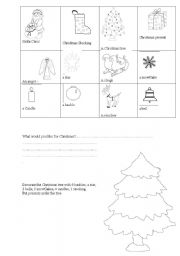 English Worksheet: Christmas