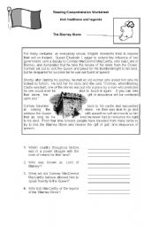 English Worksheet: Blarney Stone