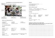 English Worksheet: Twilight: describing a scene from the film