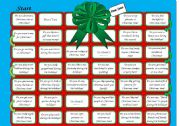 Christmas Present Conversation Board Game (2.5 pages wtih over 50 questions)