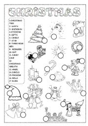 christmas worksheet