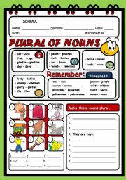 PLURAL OF NOUNS