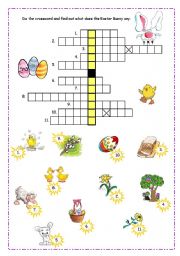 English Worksheet: easter