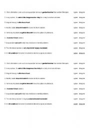 English Worksheet: Medical Discussion 