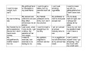 English Worksheet: Giving Advice Role Play